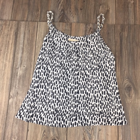 Michael Kors Chain Strap Blouse Beautiful Used S/P - Picture 5 of 8